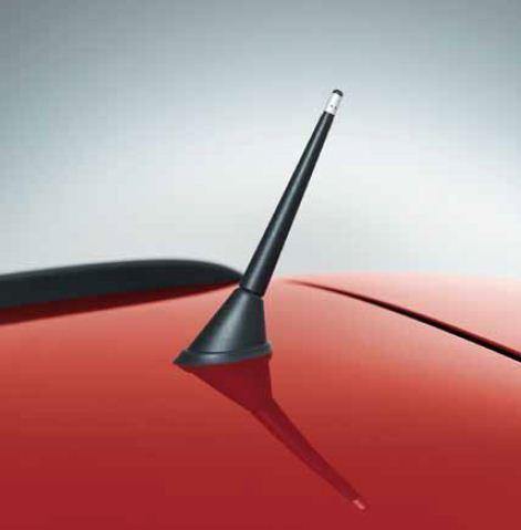 For Fiat 500 & 500 Abarth 2012 - Onward 50540987 Black Aerial Antenna Base