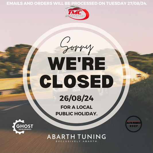 Public Holiday Closure - 26/08/24