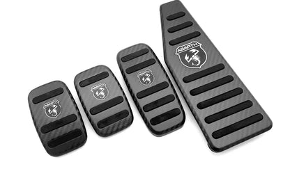 Genuine Abarth Carbon Pedal Set - 500 Abarth Manual - (LHD) - Abarth Tuning