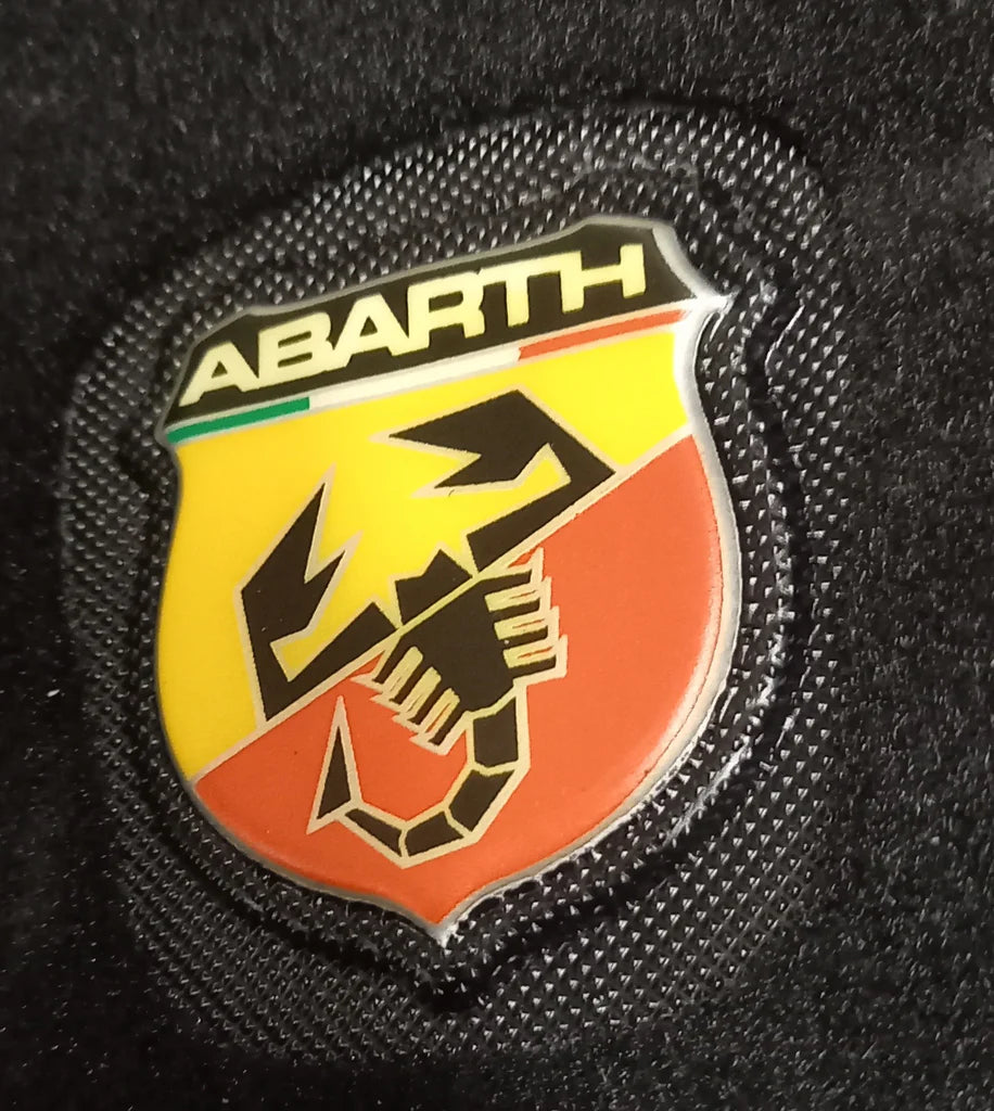 Genuine Abarth Carpet Mat Set - 500 Abarth - Manual Transmission Right Hand Drive Vehicles