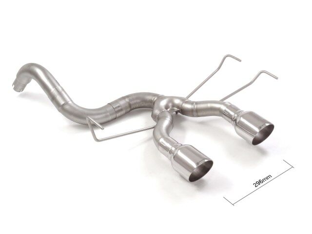 Ragazzon Stainless steel rear tube group N ABARTH Abarth 1.4TJET all versions 07/2008 -2023 (50.0907.61) - Abarth Tuning