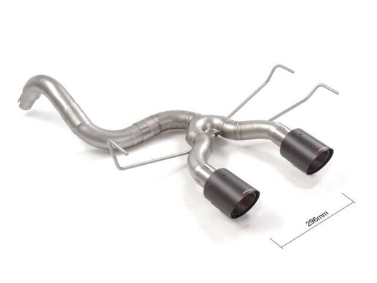 Ragazzon Stainless steel rear tube group N ABARTH Abarth 1.4TJET all versions 07/2008 -2023 (50.0907.74)