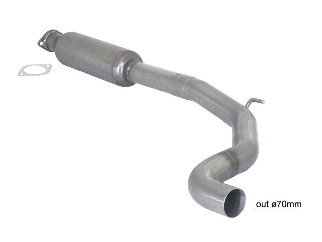 Ragazzon Centre Silencer ABARTH Grande Punto Abarth 1.4 TJET kit esseesse (132kW) ¸70mm 10/2007>> (57.0085.00)