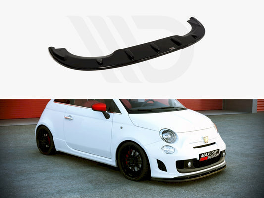 MAXTON DESIGN FRONT SPLITTER V.1 FIAT 500 MK1 ABARTH (2008-2016)