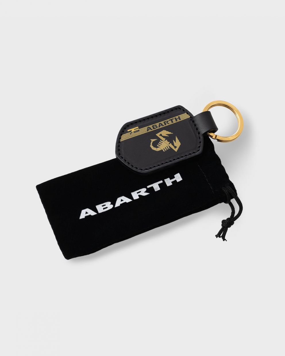 Genuine Abarth 75th Anniversary Keyring