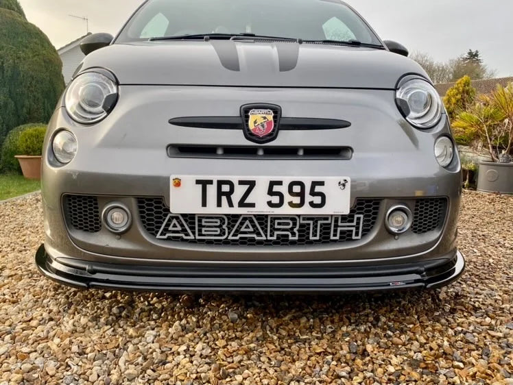 Abarth 500 / 595 / 695 Series 3 Front Splitter - Triple R Composites