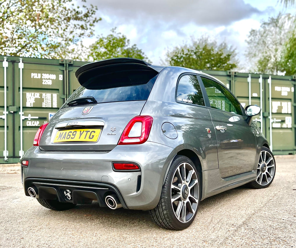 Abarth 500 / 595 / 695 Rear Spoiler Lip - Triple R Composites