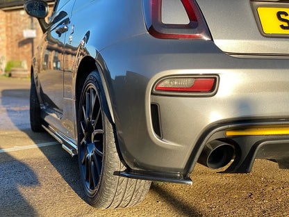 Abarth 595 Series 4 Rear Spats - Triple R Composites