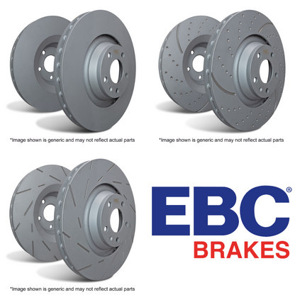 Abarth Grande Punto / Punto Evo EBC Rear Brake Discs